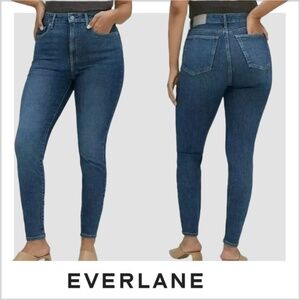women's Everlane The curvy High rise skinny jeans | blue |‎ Sz: 28